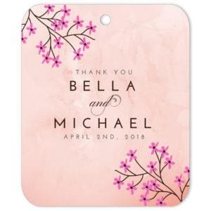 First Bloom Thank You Gift Tag