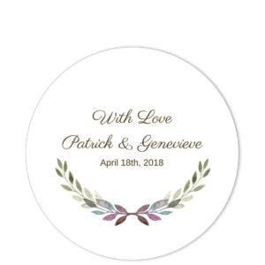 Grecian With Love Sticker