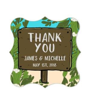 Olives By The Sea Thank You Sticker