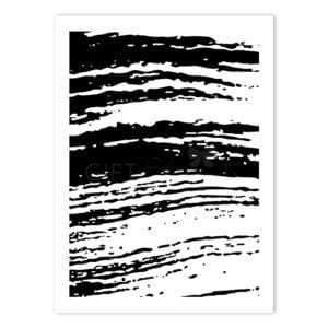 FLU-STR-ART-1 Fluffy Streaks Wall Art