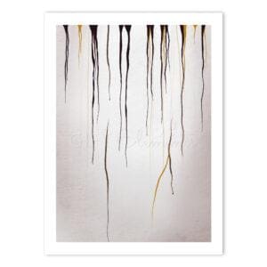BLA-RAI-ART-1 Black Rain Wall Art