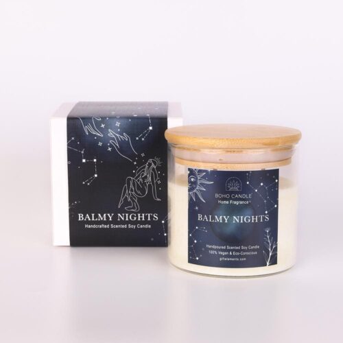 BAL-NIG-CAN-L1 Balmy Nights Large Scented Candle
