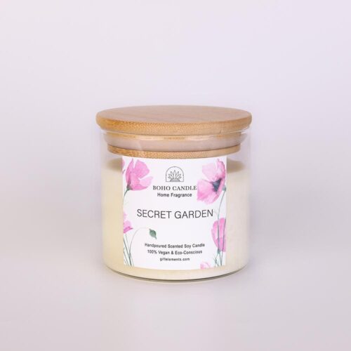 SEC-GAR-CAN-L1 Secret Garden Large Scented Candle