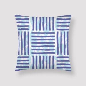 PUR-SHA-CUS-1 Purple Shades Cushion Throw Pillow