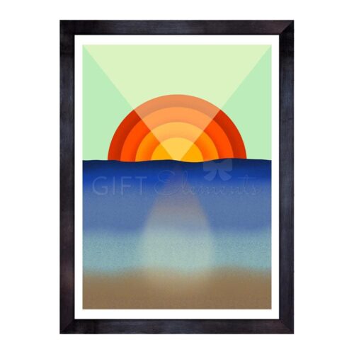 SUN-RIS-ART-1 Sunrise Wall Art