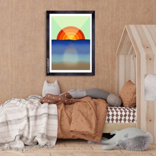 SUN-RIS-ART-1 Sunrise Wall Art