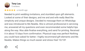 Customer Review