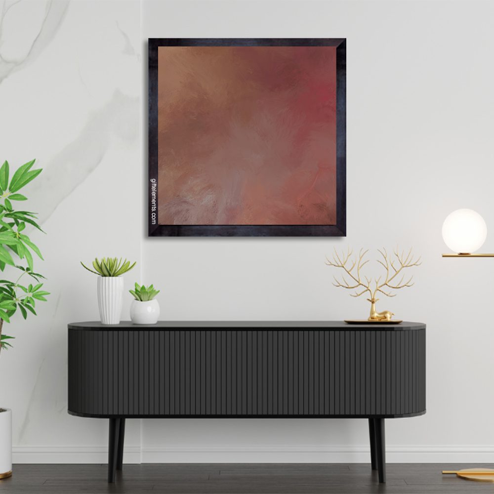 DES-GLO-ART-1 Desert Glow Abstract Wall Art